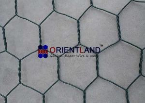 High Strength Hexagonal Wovenmesh Gabion Rolls Rock Netting Fall Protection