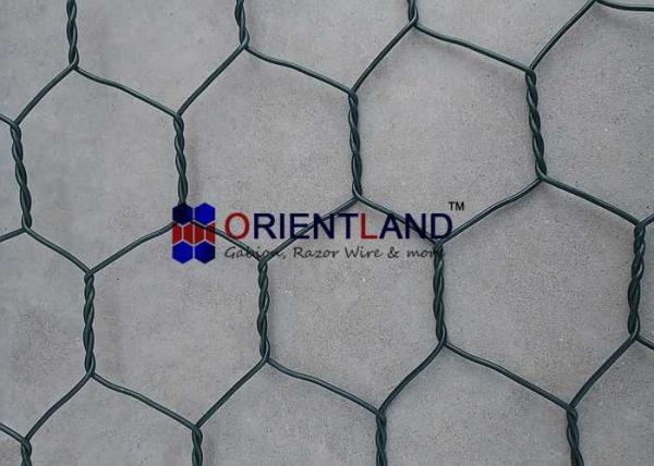 Cheap High Strength Hexagonal Wovenmesh Gabion Rolls Rock Netting Fall Protection for sale