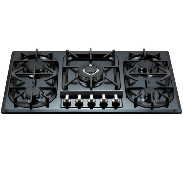 Cheap Stainless Steel Panel 5 Burner Built In Hob Multifunction for sale
