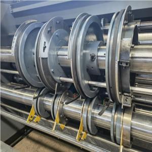 China Fast Speed Lead Eage Feeder Flexo Printing Slotting Die Cutting Machine 180pcs/Min on sale