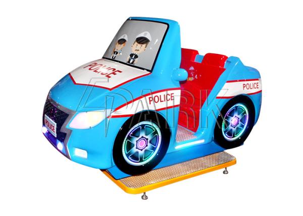 Cheap Amusement World Police Car Kids Coin Operated Game Machine / Video Game Driving Simulator for sale