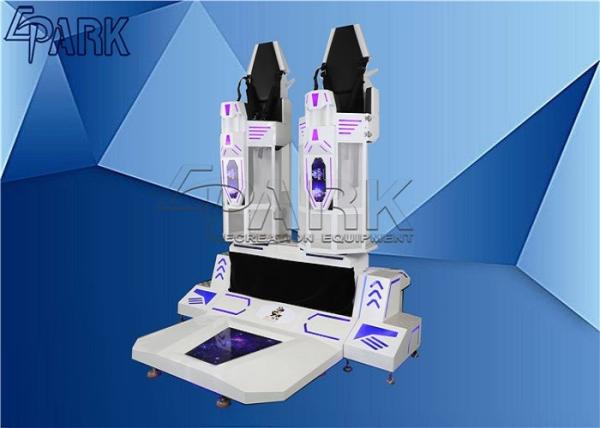 Cheap Double Rocket  Virtual Reality Simulator Coin Operated  game machine for sale for sale