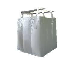 Cheap White FIBC Bulk Bag With 4/2/1 Lifting Loops for sale