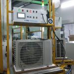 PLC Controlled Manual Assembly Line For Split Floor Standing Duct Type Air