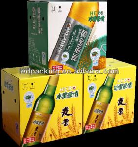 Best Full Color Offset Printing Beer Corrugated Carton Box wholesale