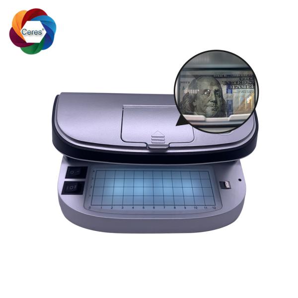 Cheap Watermark UV Offset Printing Material Magnetic Counterfeit Money Detector Machine for sale