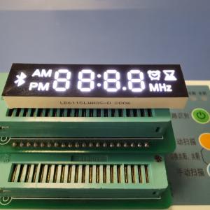 Best Customized Ultra White 4 Digit 7 Segment LED Display Module For Bluetooth Speaker / Radio wholesale