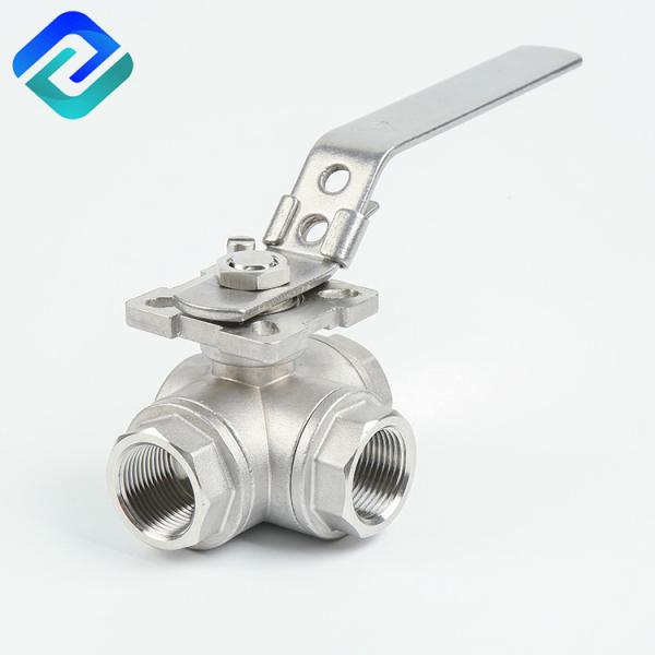 Cheap Pad 5211 SS Three Way Ball Valve for sale