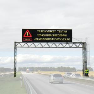 Smart Monitor P20 Motorway VMS Signs RS232 RS485 Cat 5 Network Cable