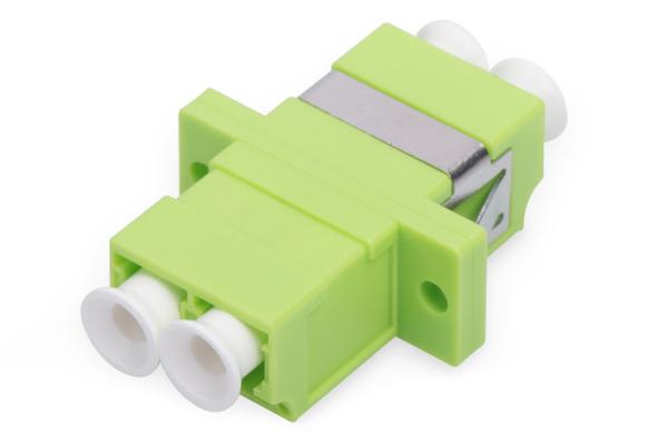 Cheap OM5 Duplex LC MM Fiber Optic Adapter Multimode Patch Cord Testing for sale