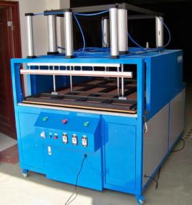 China Commercial Vacuum Pillow Packing Machine , Movable Foam Packing Machine on sale