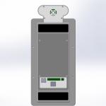 Android POE 8 Inch Monitor With Temperature Test And Face Recognition For Access