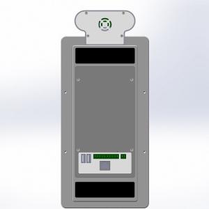 SIBO 8 Inch Body Temperature Test Device With NFC Reader And Face Recognition For Pass Management