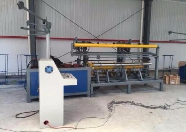 Cheap Railway Guard  Chain Link Mesh Machine , Semi Automatic Chain Link Fencing Machine  for sale