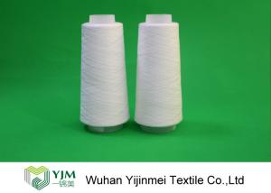 High Strength Polyester Raw White Yarn Z Twist For Spun Polyester Thread