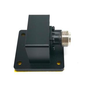 China Black Painted N-K Interface Waveguide To Coax Adapter Low VSWR on sale