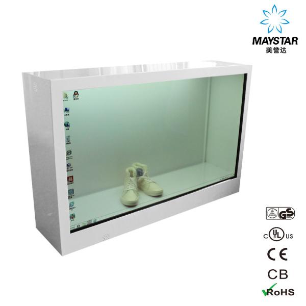 Cheap 1920*1080 Transparent Monitor Screen  15"~84" Size With Multi Language Support for sale