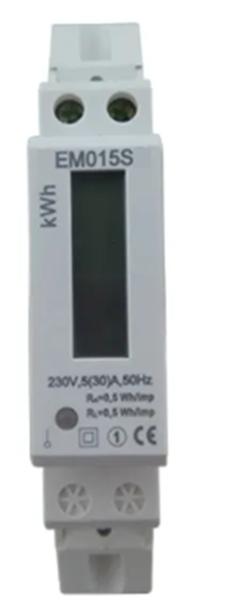 Cheap DIN EN50022 Din Rail Energy Meter Compliant With Pulse Output ISO9001 for sale