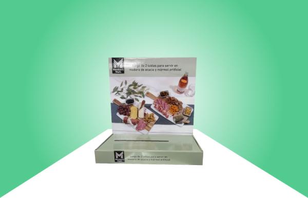 Cheap Customizable and Versatile Cardboard Countertop Displays for Various Products for sale