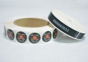 Best Non - Residue Tampered VOID Security Labels / VOID Self Destructive Labels wholesale
