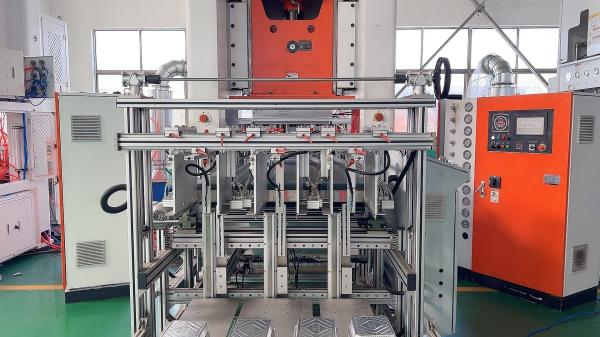 Cheap PLC Controlled High Capacity Output Aluminum Foil Container Making Machine for sale