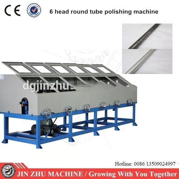 Cheap 6 Heads Automatic Buffing Machine , Stainless Steel Pipe Polishing Machine for sale