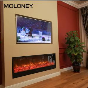 Best 60inch 1500mm Wall Insert Fireplace Hot Air Blower Living Room Linear Fireplace wholesale