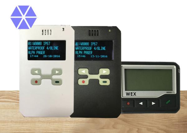 Cheap Multi Function Flex Pager , Digital Coaster Pager Duplicate Message for sale