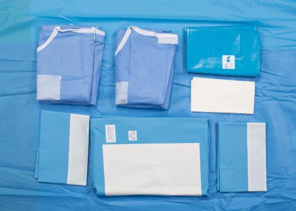 Cheap Disposable Surgery Pack EO Gas Sterilization Customized Size For Scull Procedure for sale