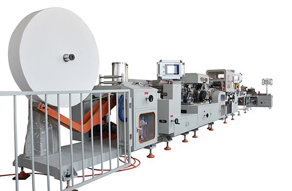 Cheap PLC Program Control Automatic Pocket Tissue Machine 120 Packs/Min for sale