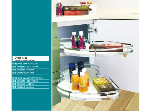 Cheap Chrome Plated Modern Kitchen Appliances Rack Holder  Muti - Functional for sale