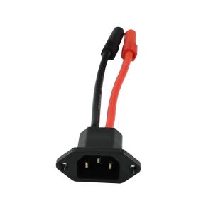 China C14 to XT150 Power Cable Connector Kit with Male (Black) & Female (Red) for Solar Energy Systems/Electric Vehicles - 14AWG Heavy Duty Wiring on sale