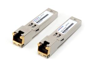 Best Gigabit Ethernet HP SFP transceiver module With RJ-45 Connector J8177C wholesale