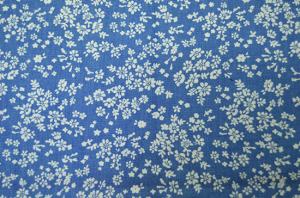 Dyeing Yarn Denim Print Fabric Shrink - Resistant With Custom Made Pattern