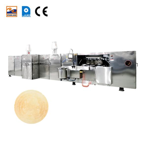 Cheap PLC Control Automatic Wafer Biscuit Machine With Video Technical Support After Service for sale