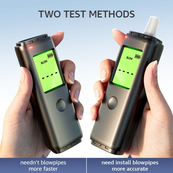 Cheap Compact Alcohol Breathalyzer Tester Automatic Shutdown For Home Personal Use for sale