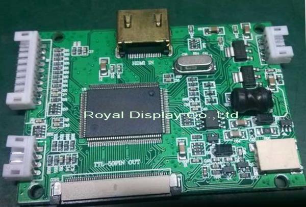 Cheap Large Capacity TFT LCD Controller Board Support TTL Signal Output for sale