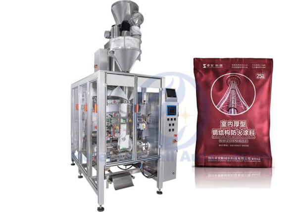 Cheap Gusseted Bag Vertical Form Fill Seal Machine , VFFS Bagging Machine With Auger Filler for sale