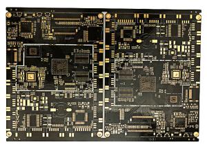 Precision Guaranteed Custom-Cut PCB Layout With Flying Probe Test And 0.2mm Minimum Hole Spacing
