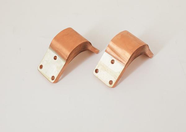 Cheap Laminated Soft Flexible Copper Connector , Wire Electrical Copper Connectors Customized for sale