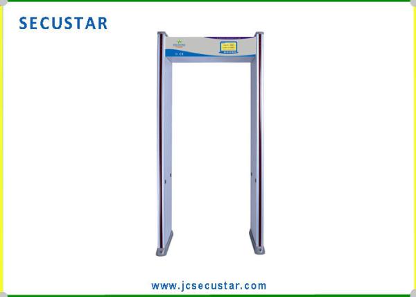 Cheap Hotel Security LCD  Alarm Door Frame Metal Detector With 4-8 hours Power Backup for sale