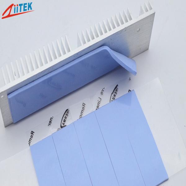 Cheap 3.5mmt Blue Silicone Pads Thermal Conductivity 3.0 W/M-K For Notebook for sale
