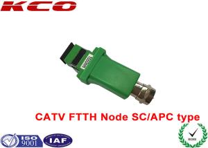 China SC / APC to RF Analog signal 1550nm Fiber Optic Adapter CATV FTTH receiver optical node on sale