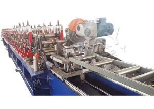 Best 5 Tons 380V Strut Channel Roll Forming Machine Gearbox Drive wholesale