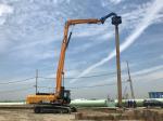 Low Noise Sheet Pile Driving Machine High Accuracy Quick Converting Operation
