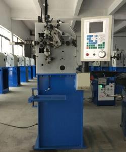 650Pcs / Min CNC Spring Coiling Machine Two Servo Motors / high speed spring coiler