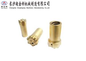Water Well Drilling Thread Button Bit Customized Color