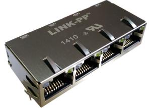 SI-460061 Multi-port RJ45 1x4 Port 10/100Base-Tx Fast Ethernet Rj45