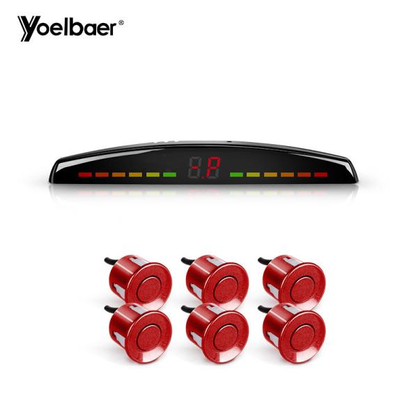 Cheap LED Screen Car Bumper Sensors Car Reverse Assistant Kits , Auto Backup Sensors for sale