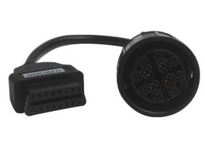 China OBD OBD2 OBDII 16 Pin J1962 Female to MAN 12 Pin Connector Cable on sale